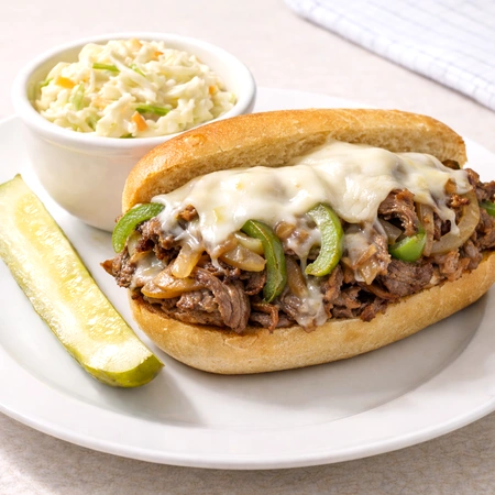 Cheesesteak Allys Way at Ally’s Comfort Café in Davie, FL