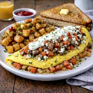 Santorini Omelette