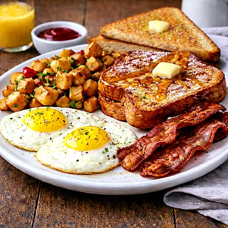 Two Two Two French Toast at Ally’s Comfort Café in Davie, FL