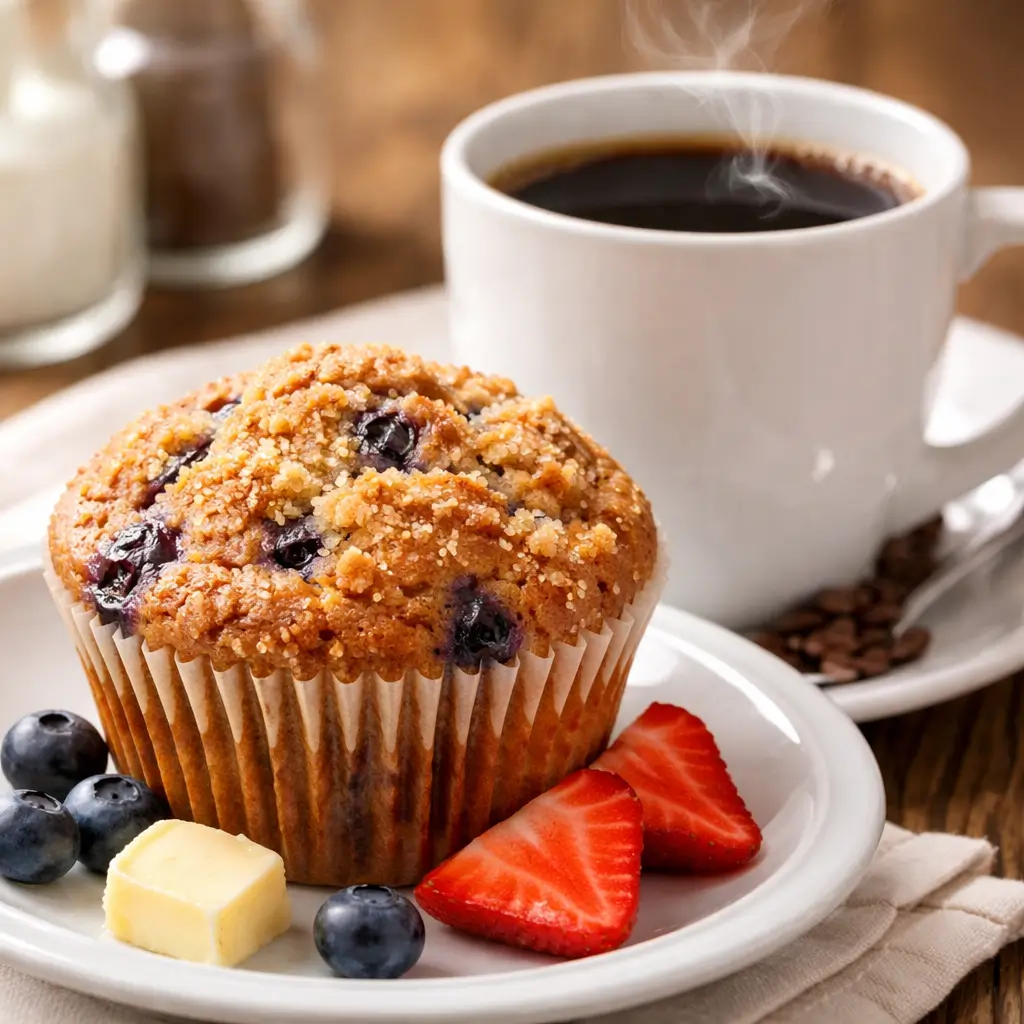 Muffin Cafe Combo at Ally’s Comfort Café in Davie, FL