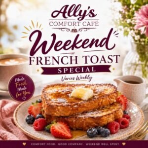 Banana Pecan Caramel French toast