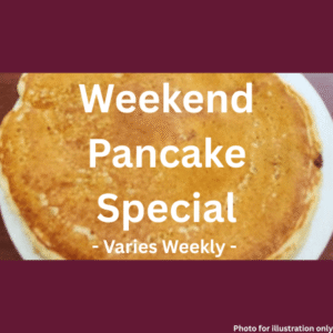 Hazelnut Pancake Topped With Nutella