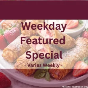 Blueberry Cheese Blintz