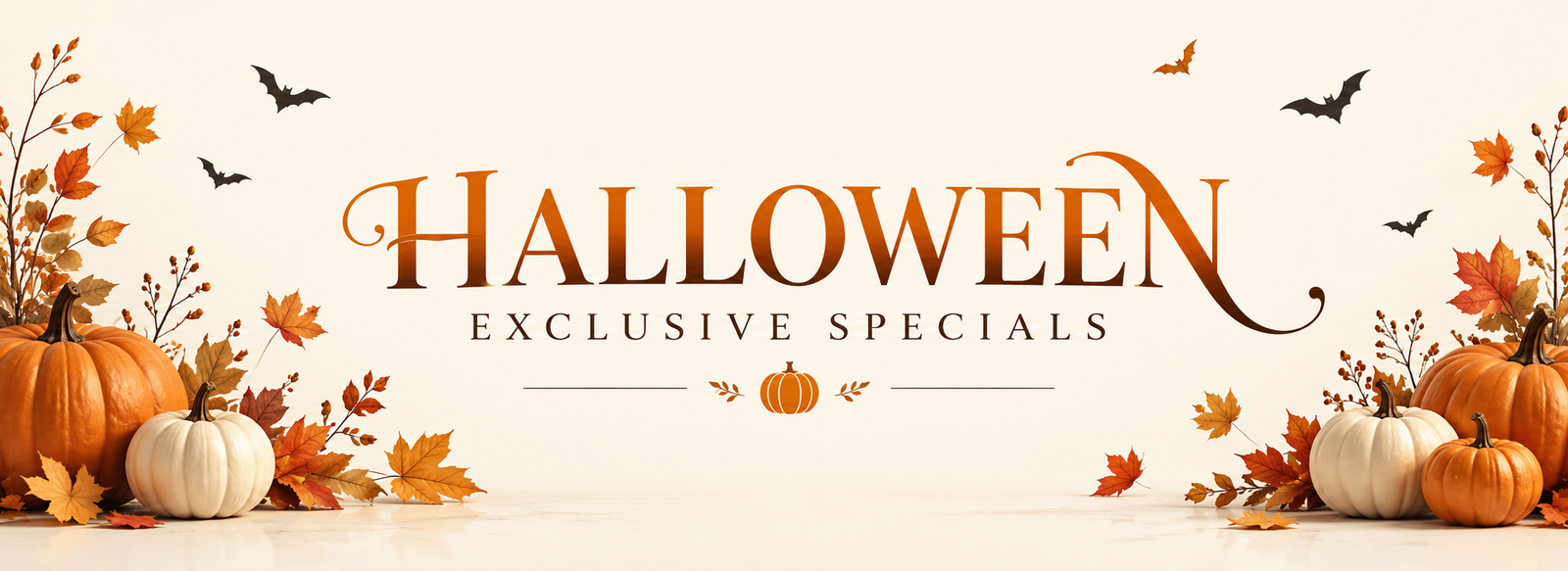 HALLOWEEN Specials banner