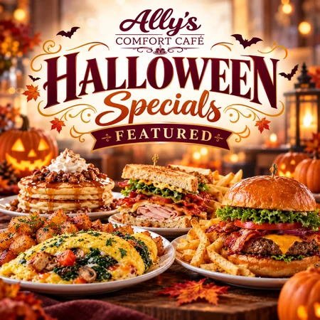 Ally's Comfort Café Halloween Specials Featured